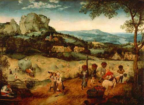 Pieter Brueghel the Younger Hay Harvest oil painting image